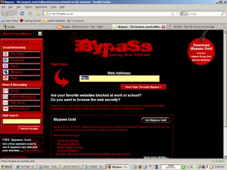 Bypass Proxy Websites